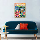 5D Diamond Painting Colorful Flowers Full Round Rhinestone DIY Home Decoratio