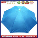 Rain Umbrella Hat Foldable Outdoor Sun Shade Waterproof Fishing Headwear Cap