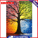 ahomi 5D Colorful Tree Diamond Paintings Full Drill DIY Embroidery Cross Stitch