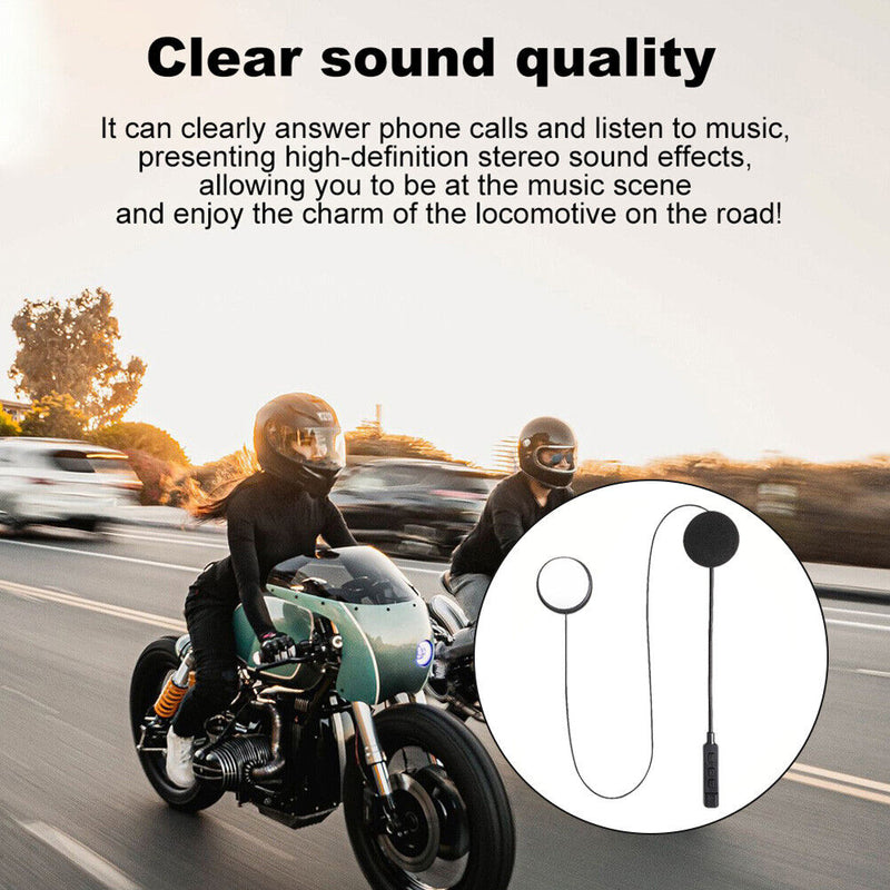 Motorcycle Helmet Headset Bluetooth-compatible 5.1 Speaker Wireless Headpho