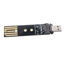 M.2 NVME NGFF SSD to USB 3.1 Adapter 2-in-1 Internal Converter Card D0I6