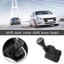 For Peugeot 206 207 5 Speed Gear Shift Knob Shifter Stick Lever Collar Cove
