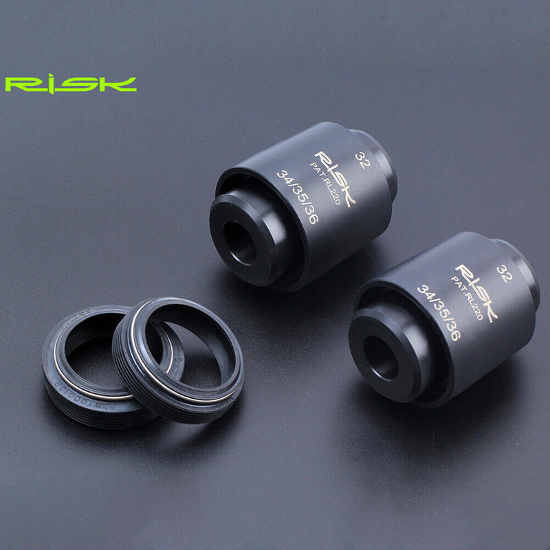 RISK Mountain Bike Front Fork Inner Tube Oil Dust Seal Tool 32/34/35/36mm