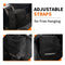 Easy-to-Install 2.5 Gallon Tissue Box Handy Car Tissue Holder Car Trash Can