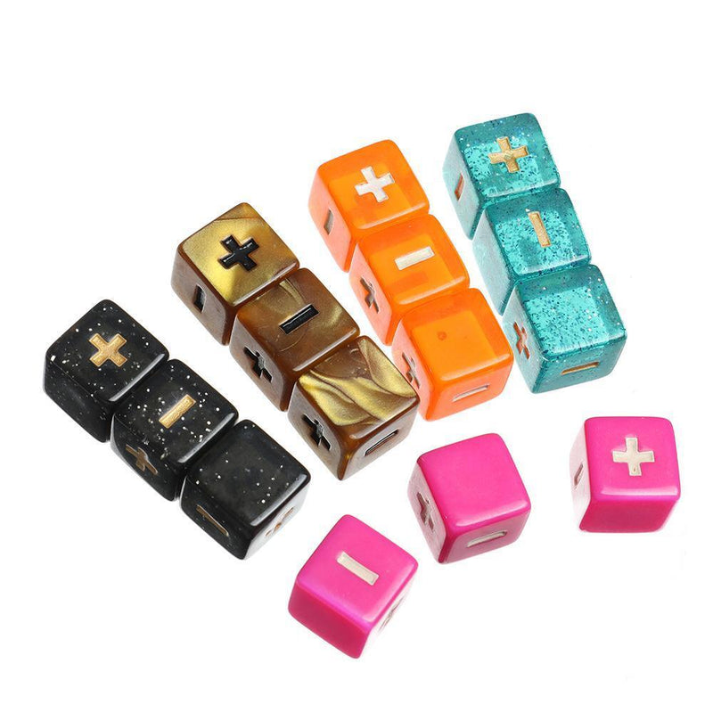 Dices Mathematical Operation Dice Plus and Minus Dice Board Game Accessories
