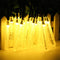 Outdoor Solar LED Lamps 3.5M 20 LED Ice Piton Lamp luces Warm White