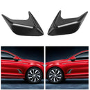 2pcs Decorative Car Air Flow Intake Hood Scoop Bonnet Vent Covers (Black)