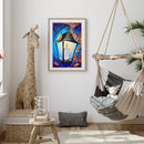 Light in Wind Oil Paint By Numbers Kits Canvas Drawing DIY Coloring Picture