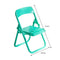 Mini Mobile Holder Creative Folding Chair Table Cell Phone Stand (Green) Newly
