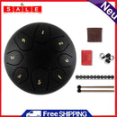 6"" Steel Tongue Drum 8 Tune Musical Instrument Hand Pan Tank Drum with Bag
