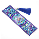 Shape Rhinestones Cross Stitch Tassel Book Marks 5D Diamond Painting Bookmark