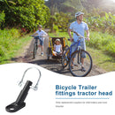Bike Trailer Hitch Coupler Set Bicycle Traction Head Towbar Cycling Accessories
