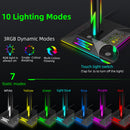 Eb01-b Rgb Gaming Headphone Supports Lighting Headphone Hanger Universal Plastic
