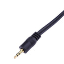 3.5mm Audio Cable Connector 2RCA Lotus One Point Two Speaker AV Cable(1.5m)