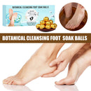 12pcs Foot Soak Balls Relieve Fatigue Ginger Foot Spa Ball for Body Health Care