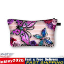 Butterfly Printed Hand Hold Travel Storage Cosmetic Bag Toiletry Bag Newly