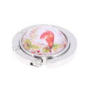 Portable Handbag Hook Foldable Desk Bag Purse Metal Holder Hanger Gifts(B) Newly