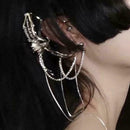 Elf Ear Cuffs Stud Hook Earrings Filigree Fairy Wrap Elven Ear Elvish O8Z8