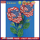 5D DIY Part Special Drill Diamond Painting Flag Flower Home Wall Art Craft Gift