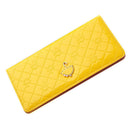 Ladies Wallet Long Purse 12 Cards Holder Protector Yellow