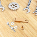 Steel Ruler Positioning Block Woodworking Scribe Drawing Mark Line Gauge Newly