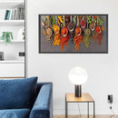 Flavoring Oil Paint By Numbers Kit Canvas DIY Picture Hand Painted Wall Art