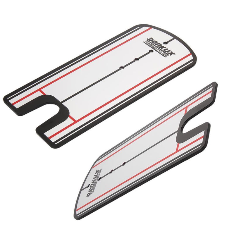 Golf Swing Straight Practice Golf Putting Mirror Alignment Workout Help Swing T