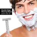 Metal Classic Double Edge Safety Razor w/ Blade Portable Shavers (ZR2194) Newly