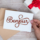 French Alphabet Metal Cutting Dies for DIY Scrapbooking Album Paper Cards Cra