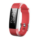 Watchband Replacement Accessory for ID115Plus HR Smart Watch(Red) Newly