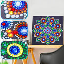 Part Special Shaped Drill Luminous Diamond Painting Mandala Art Home Decorati