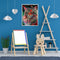 Hand Painted on Canvas DIY Red Cat Oil Paint By Numbers Drawing Kit Ornaments