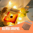 Kalimba 10 Keys DIY Steel Thumb Piano Bridge Saddle Kits Musical Instrument Tool