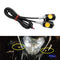 with screws LED Bulb Motorcycle Signal Lamp Turn Indicator License Plate Light