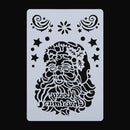 Embossing Layering Stencils Merry Christmas Scrapbooking Painting Template