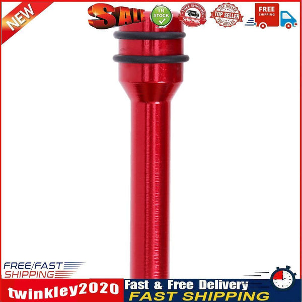 Universal Car Door Lock Knob Aluminum Alloy Door Lock Knob 2 inch (Red) Newly
