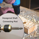 Hexagonal Shank Quick Coupling Hex Change Chuck Converter Connecting Rod Newly