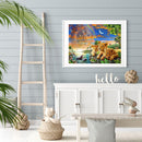 Full Round Drill Mosaic Art Picture of Rhinestone Kit Handmade Gift Home Deco
