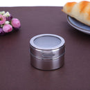 Stainless Steel Kitchen Spice Jar Seasoning Condiment Jar Bottle