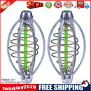 2PCS Spring+Lead Fishing Thrower Carp Fishing Catapults Fishing Bait Cage