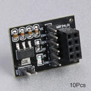 10pcs Wireless Adapter Module 3.3V Adapter Plate Board for 8Pin Smart Car Robot