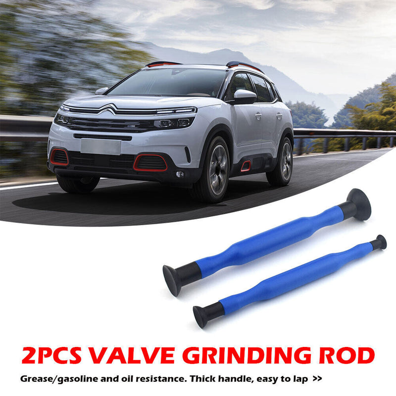 2pcs Valve Lapping Stick Set Double Ended Grinding Tools for Car Auto Motor