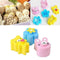 3/Set Sandwich Crust Cutter Cookie Bread Cake Toast Mold Bear Shape Rabbit F3Y5