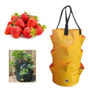 Plant Grow Bag 3 Gallons Strawberry Tomato Gardens Planting Pouch (Yellow) Newly