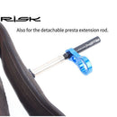 Tubeless with Install Wrench Tires Nozzle Lock Presta Valve Nut Tire Valve Cap