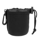 Waterproof Soft Neoprene Camera Lens Pouch Drawstring Protector Case (S) Newly