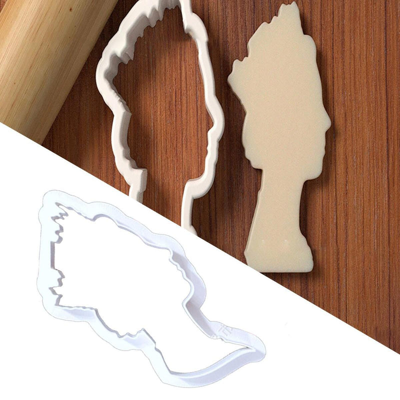 Queen Lisabeth II Fondant Mould Cookie Cutter Pastry Icing Cake Mold#