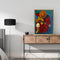 Guitar Singer Frameless Picture Oil Paint By Numbers Hand Painted Picture Kit