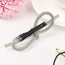 Bangs Clip Bow Headwear Hair Clip Side Clip Korean Style Full of Diamonds