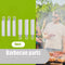 6 Sets Retractable Stainless Steel Grill Crossover Tube for Charbroil Nexgrill